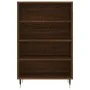 Aparador alto madera de ingeniería marrón roble 57x35x90 cm de vidaXL, Aparadores - Ref: Foro24-827227, Precio: 69,71 €, Desc...