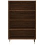 Aparador alto madera de ingeniería marrón roble 57x35x90 cm de vidaXL, Aparadores - Ref: Foro24-827227, Precio: 70,79 €, Desc...