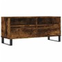 Mueble de TV madera contrachapada roble ahumado 100x34,5x44,5cm en Muebles TV | Comprar online en Foru.es