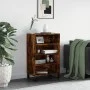 Aparador alto madera de ingeniería roble ahumado 57x35x90 cm de vidaXL, Aparadores - Ref: Foro24-827241, Precio: 75,12 €, Des...