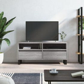 Mueble de TV madera contrachapada gris Sonoma 100x34,5x44,5 cm en Muebles TV | Comprar online en Foru.es