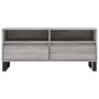 Mueble de TV madera contrachapada gris Sonoma 100x34,5x44,5 cm en Muebles TV | Comprar online en Foru.es