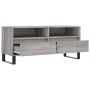 Mueble de TV madera contrachapada gris Sonoma 100x34,5x44,5 cm en Muebles TV | Comprar online en Foru.es