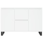 Aparador de madera de ingeniería blanco 104x35x70 cm de vidaXL, Aparadores - Ref: Foro24-827212, Precio: 105,66 €, Descuento: %