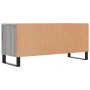 Mueble de TV madera contrachapada gris Sonoma 100x34,5x44,5 cm en Muebles TV | Comprar online en Foru.es