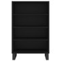 Aparador alto madera de ingeniería negro 57x35x90 cm de vidaXL, Aparadores - Ref: Foro24-827237, Precio: 63,45 €, Descuento: %