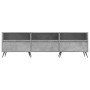Mueble de TV madera contrachapada gris hormigón 150x30x44,5 cm en Muebles TV | Comprar online en Foru.es
