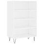 Aparador alto madera de ingeniería blanco 57x35x90 cm de vidaXL, Aparadores - Ref: Foro24-827228, Precio: 55,91 €, Descuento: %