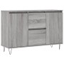 Aparador de madera de ingeniería gris Sonoma 104x35x70 cm de vidaXL, Aparadores - Ref: Foro24-827210, Precio: 94,25 €, Descue...