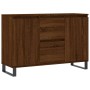 Aparador de madera de ingeniería marrón roble 104x35x70 cm de vidaXL, Aparadores - Ref: Foro24-827219, Precio: 104,33 €, Desc...
