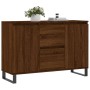Aparador de madera de ingeniería marrón roble 104x35x70 cm de vidaXL, Aparadores - Ref: Foro24-827219, Precio: 104,33 €, Desc...