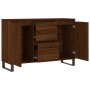 Aparador de madera de ingeniería marrón roble 104x35x70 cm de vidaXL, Aparadores - Ref: Foro24-827219, Precio: 104,33 €, Desc...