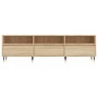 Mueble de TV madera contrachapada roble Sonoma 150x30x44,5 cm en Muebles TV | Comprar online en Foru.es