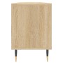 Mueble de TV madera contrachapada roble Sonoma 150x30x44,5 cm en Muebles TV | Comprar online en Foru.es