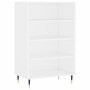 Aparador alto madera de ingeniería blanco 57x35x90 cm de vidaXL, Aparadores - Ref: Foro24-827220, Precio: 57,40 €, Descuento: %