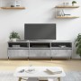 Mueble de TV madera contrachapada gris hormigón 150x30x44,5 cm en Muebles TV | Comprar online en Foru.es