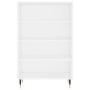 Aparador alto madera de ingeniería blanco 57x35x90 cm de vidaXL, Aparadores - Ref: Foro24-827220, Precio: 57,40 €, Descuento: %
