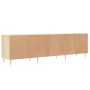 Mueble de TV madera contrachapada roble Sonoma 150x30x44,5 cm en Muebles TV | Comprar online en Foru.es