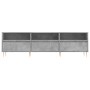 Mueble de TV madera contrachapada gris hormigón 150x30x44,5 cm en Muebles TV | Comprar online en Foru.es