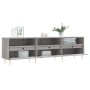 Mueble para TV madera contrachapada gris Sonoma 150x30x44,5 cm en Muebles TV | Comprar online en Foru.es