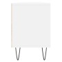 Mueble de TV madera contrachapada blanco 150x30x44,5 cm en Muebles TV | Comprar online en Foru.es