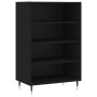 Aparador alto madera de ingeniería negro 57x35x90 cm de vidaXL, Aparadores - Ref: Foro24-827221, Precio: 57,57 €, Descuento: %