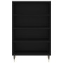 Aparador alto madera de ingeniería negro 57x35x90 cm de vidaXL, Aparadores - Ref: Foro24-827221, Precio: 57,57 €, Descuento: %