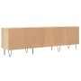 Mueble de TV madera contrachapada roble Sonoma 150x30x44,5 cm en Muebles TV | Comprar online en Foru.es