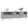 Mueble de TV madera contrachapada gris hormigón 150x30x44,5 cm en Muebles TV | Comprar online en Foru.es
