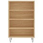 Aparador alto madera de ingeniería roble Sonoma 57x35x90 cm de vidaXL, Aparadores - Ref: Foro24-827231, Precio: 54,32 €, Desc...