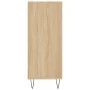 Engineered wood high sideboard in Sonoma oak 57x35x90 cm by vidaXL, Sideboards - Ref: Foro24-827231, Price: 53,68 €, Discount: %