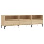 Mueble de TV madera contrachapada roble Sonoma 150x30x44,5 cm en Muebles TV | Comprar online en Foru.es