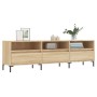Mueble de TV madera contrachapada roble Sonoma 150x30x44,5 cm en Muebles TV | Comprar online en Foru.es
