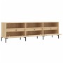 Mueble de TV madera contrachapada roble Sonoma 150x30x44,5 cm en Muebles TV | Comprar online en Foru.es
