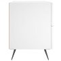 Mesita de noche madera de ingeniería blanco 40x35x47,5 cm de vidaXL, Mesitas de noche - Ref: Foro24-827244, Precio: 47,54 €, ...