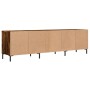 Mueble de TV madera contrachapada roble ahumado 150x30x44,5 cm en Muebles TV | Comprar online en Foru.es