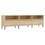Mueble de TV madera contrachapada roble Sonoma 150x30x44,5 cm en Muebles TV | Comprar online en Foru.es