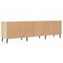 Mueble de TV madera contrachapada roble Sonoma 150x30x44,5 cm en Muebles TV | Comprar online en Foru.es