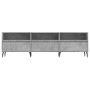 Mueble de TV madera contrachapada gris hormigón 150x30x44,5 cm en Muebles TV | Comprar online en Foru.es