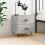 Engineered wood gray concrete bedside table 40x35x47.5 cm by vidaXL, Nightstands - Ref: Foro24-827252, Price: 45,40 €, Discou...