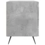Engineered wood gray concrete bedside table 40x35x47.5 cm by vidaXL, Nightstands - Ref: Foro24-827252, Price: 45,40 €, Discou...