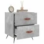 Engineered wood gray concrete bedside table 40x35x47.5 cm by vidaXL, Nightstands - Ref: Foro24-827252, Price: 45,40 €, Discou...