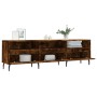 Mueble de TV madera contrachapada roble ahumado 150x30x44,5 cm en Muebles TV | Comprar online en Foru.es