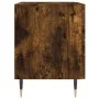 Bedside table 2 units smoked oak engineered wood 40x35x47.5cm by vidaXL, Nightstands - Ref: Foro24-827271, Price: 59,33 €, Di...