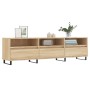 Mueble de TV madera contrachapada roble Sonoma 150x30x44,5 cm en Muebles TV | Comprar online en Foru.es