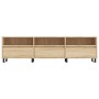 Mueble de TV madera contrachapada roble Sonoma 150x30x44,5 cm en Muebles TV | Comprar online en Foru.es