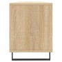 Mueble de TV madera contrachapada roble Sonoma 150x30x44,5 cm en Muebles TV | Comprar online en Foru.es