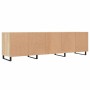 Mueble de TV madera contrachapada roble Sonoma 150x30x44,5 cm en Muebles TV | Comprar online en Foru.es