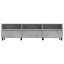 Mueble de TV madera contrachapada gris hormigón 150x30x44,5 cm en Muebles TV | Comprar online en Foru.es