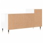 Mueble de TV madera contrachapada blanco brillo 100x35x55 cm en Muebles TV | Comprar online en Foru.es